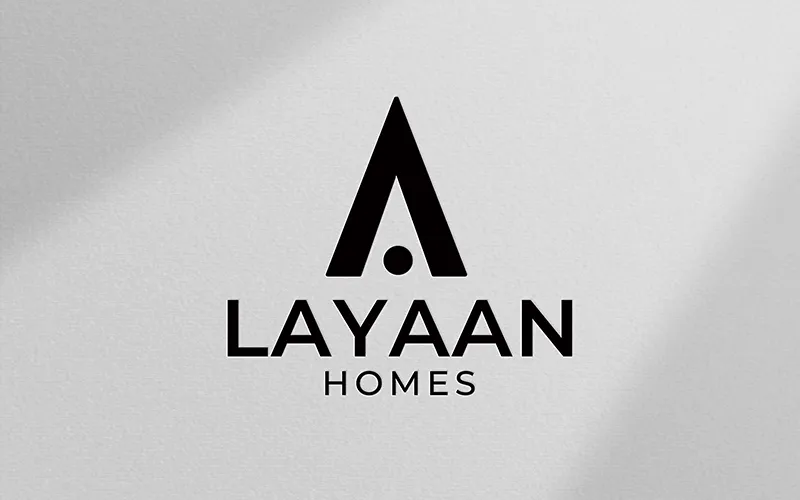 Layaan Homes logo design