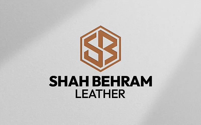 Shah Behram Leather logo design