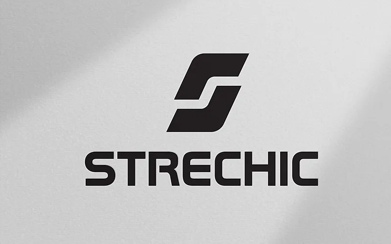 Strechic logo design