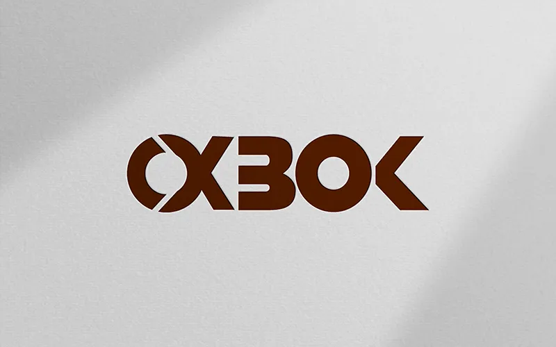 Oxbok Leather Shoes logo design